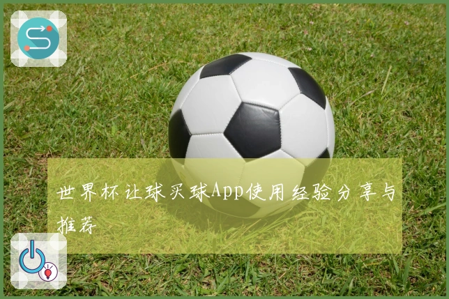 世界杯让球买球App使用经验分享与推荐